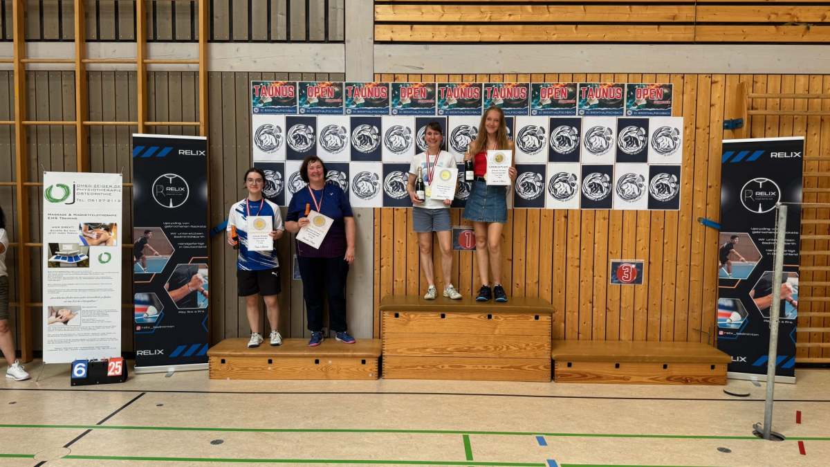 SVM Gewinnerinnen Damendoppel
