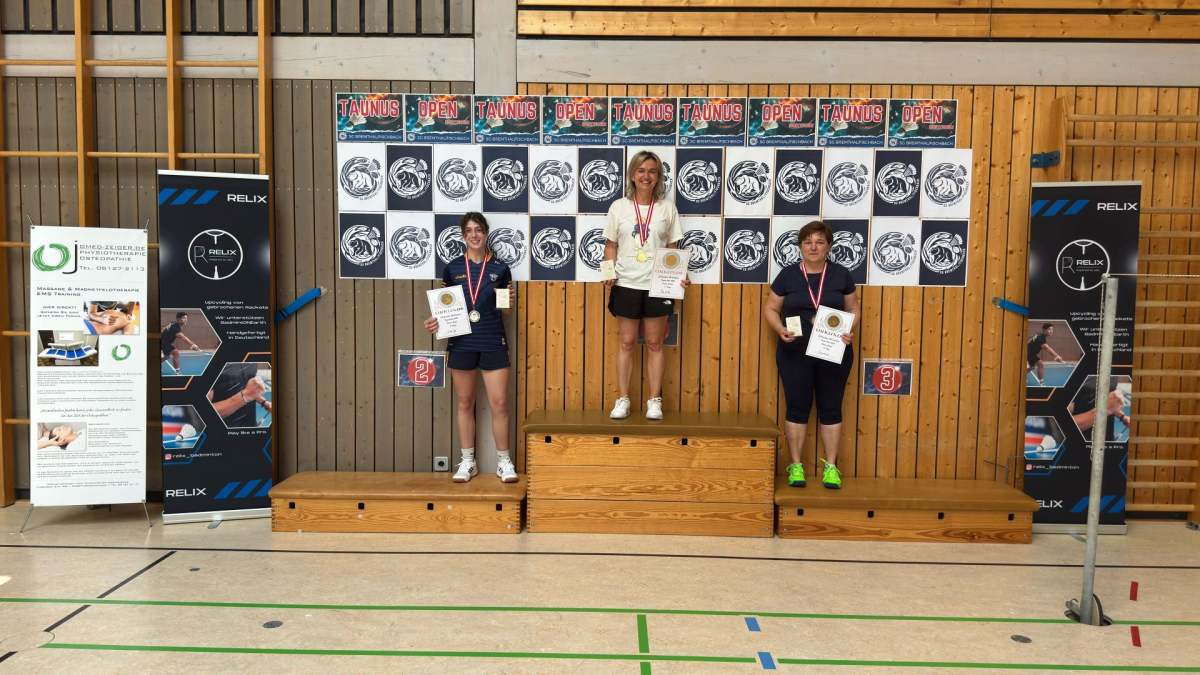 Gewinnerinnen Taunus Open 2025 Dameneinzel