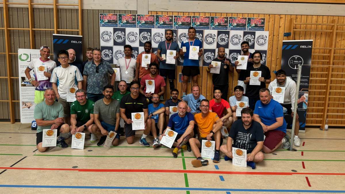 Gewinner Taunus Open 2025 Herrendoppel