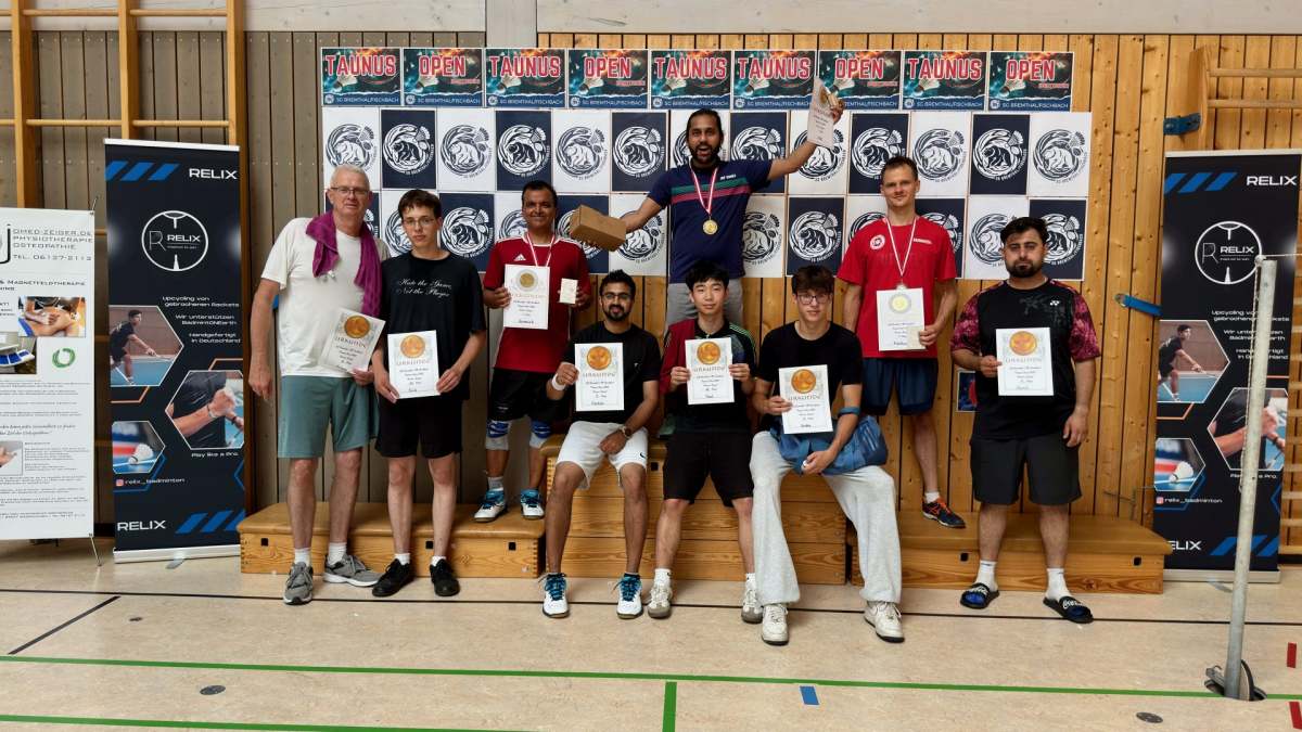 Gewinner Taunus Open 2025 Herreneinzel