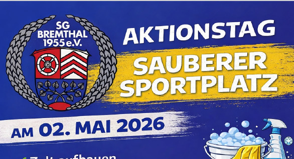 Aktionstag Sauberer Sportplatz